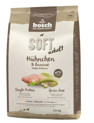 BOSCH SOFT ADULT Hühnchen & Banane 2.5 kg