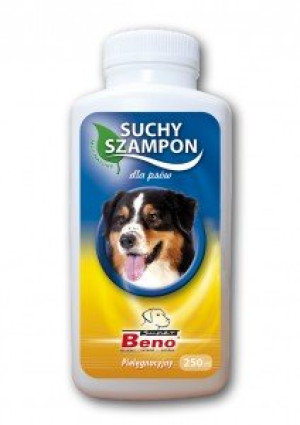 SUPER BENO Trockenes Pflegeshampoo für Hunde 250 ml