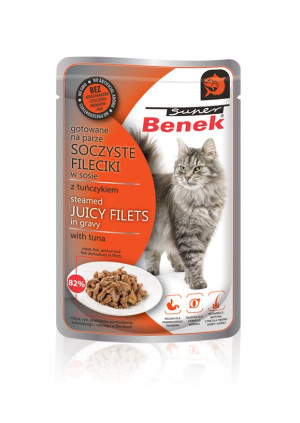 BENEK Super Filets in Thunfischsauce 85 g