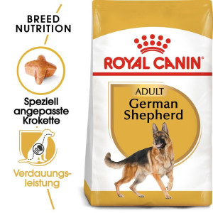 ROYAL CANIN German Shepherd Adult Hundefutter trocken für Deutsche Schäferhunde 22 kg (2 x 11 kg)