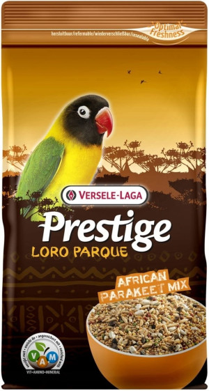 VERSELE-LAGA African Parakeet Loro Parque Mix Futter für mittelgroße afrikanische Papageien 1 kg