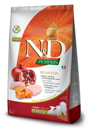 FARMINA N&D Kürbis Hund Welpe Alle Rassen Huhn & Granatapfel 2,5 kg