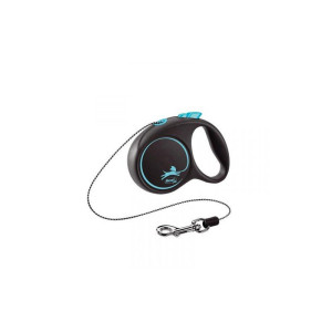 FLEXI Black Design S Seilleine 5 m Blau