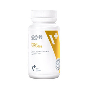 VETEXPERT Multivitamin Vitality Nahrungsergänzungsmittel für Hunde und Katzen 30 Kapseln