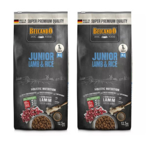 BELCANDO Junior Lamb & Rice M-L 25 kg (2x12.5 kg)