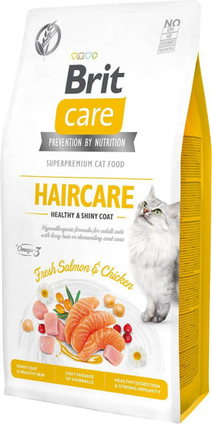 BRIT Care Cat Grain-Free Haircare 2 kg