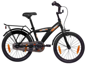 Bikefun No Limit 16 Inch Jongens Mat Zwart