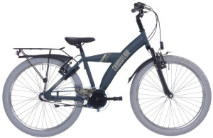 Bikefun Camouflage 24 Inch 3V Jongens Donker Groen