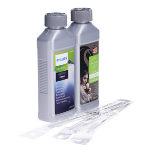 Zestaw Odkamieniacz Philips Saeco CA6700 250 ml + odkamieniacz Seltino 250ml + 3 szczoteczki