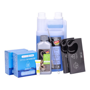 ZESTAW: 2x Spitze Schnecke zamiennik filtra Philips Saeco CA6903 AquaClean + 2x tabletki czyszczące + Seltino Pure 1L + odkamieniacz 250ml + smar kon