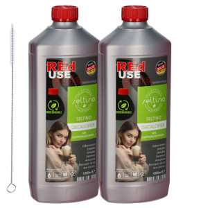 ZESTAW: 2x Odkamieniacz Seltino Entkalker 1000 ml + szczoteczka