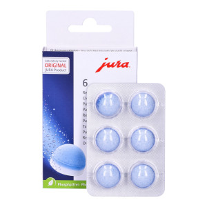 Jura 24225 3w1 trójfazowe tabletki czyszczące - 6 sztuk