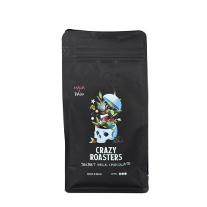 Kraftowa kawa ziarnista Crazy Roasters Milk Chocolate 500g do ekspresu ciśnieniowego