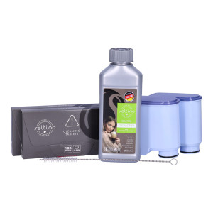 ZESTAW: 2x Filtr Seltino Ocea zamiennik do Philips Saeco CA6903 AquaClean + 2x tabletki czyszczące + odkamieniacz 250ml + szczoteczka