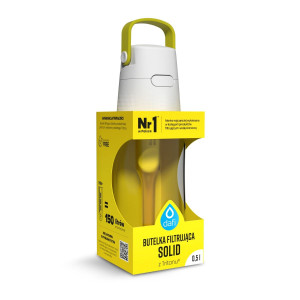 Butelka filtrująca Dafi Solid 0,5 l cytryna
