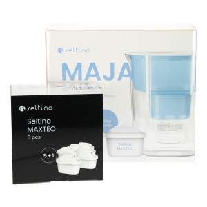 Dzbanek Seltino MAJA + 6 filtrów Seltino Maxteo
