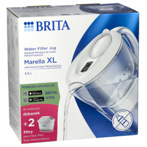Dzbanek Brita Marella XL 3,5L biały + 2x wkład MAXTRA PRO Pure Performance