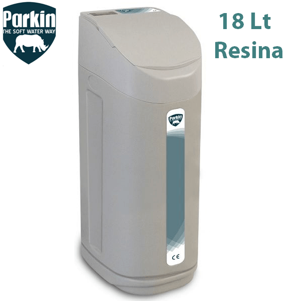 Addolcitore Acqua Parkin 18 Lt Resina Automatico Cabinato Uso Domestico Con Valvola Parkin Rigenerazione A Volume E/o Tempo