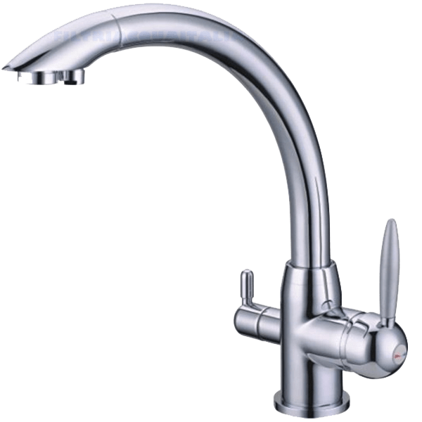 Miscelatore Rubinetto Acqua Per Depureartore Tre Vie Cromato Rubinetto 3 Vie Cromato Per Depuratore Acqua