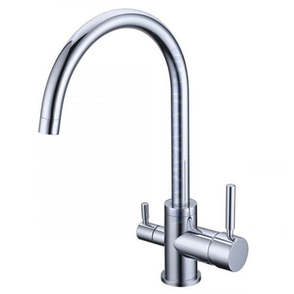 Rubinetto 3 Vie Cromato Per Depuratore Per Depuratore Acqua