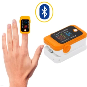 Pulsoksymetr napalcowy z Bluetooth medyczny BM1000C BERRY