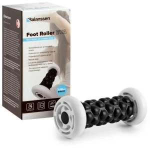 Wałek roller do masażu stóp z wypustkami 7x16 cm FOOT ROLLER Balanssen