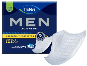 Wkładki na nietrzymanie moczu dla mężczyzn TENA Men Active Fit Level 2, 20 sztuk
