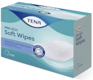 Chusteczki oczyszczające 135 szt. do codziennej higieny i pielęgnacji TENA ProSkin Soft Wipes
