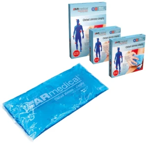 Okład zimno-ciepły 10x25 cm, kompres żelowy wielokrotnego użytku, uniwersalny ARmedical