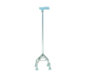 Czwórnóg do chodzenia, laska inwalidzka dla seniora ze stabilnym podparciem do 100kg ARmedical