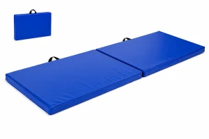 Materac rehabilitacyjny 2-częściowy 180x60 cm, składany z grubej pianki Akito