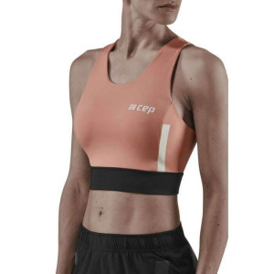 Damski Crop Top treningowy do biegania i ćwiczeń stanik sportowy CEP - różne kolory