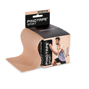 Taśma kinezjologiczna do tapingu Pino 7,5cm/10cm x 5m beżowe XL/XXL