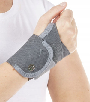 Opaska uciskowa na nadgarstek z ujęciem kciuka stabilizator Tynor