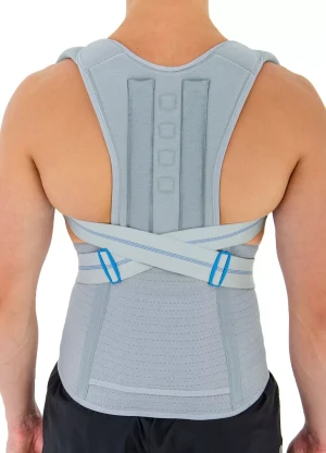 Stabilizator, Wysoka orteza tułowia stabilizująca odcinek piersiowo-krzyżowo-lędźwiowy z regulacją wysokości AM-WSP-06 Reh4Mat