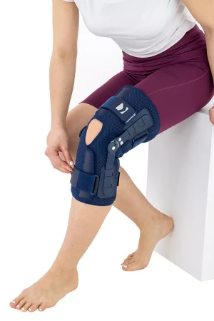 Stabilizator, Otwarta orteza stawu kolanowego z regulacją zakresu ruchomości AM-OSK-O/1R-01 Reh4Mat