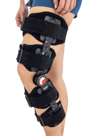 Stabilizator, Pooperacyjna orteza stawu kolanowego z regulacją kąta zgięcia i wyprostu 4Scope Reh4Mat