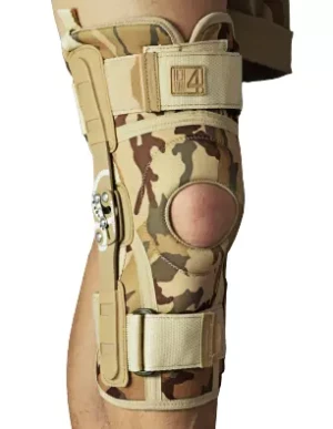 Stabilizator, Orteza stawu kolanowego z szynami bocznymi i regulacją kąta zgięcia, wyprostu 4ARMY-SK-01 Reh4Mat