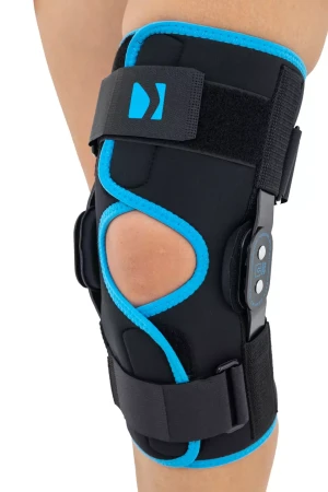 Stabilizator, Otwarta orteza kolana z szynami bocznymi oddychająca lekka AM-OSK-O/2 Reh4Mat