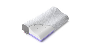 Poduszka profilowana do spania Rucken Wave – pianka MEMORY z 2 wysokościami TENCEL 40x60x11/13 Premium
