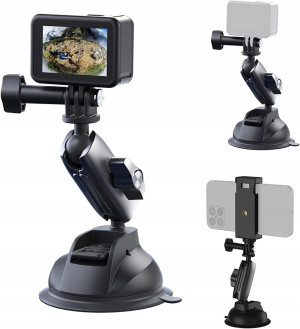 Przyssawka / Uchwyt 360° TELESIN do kamer sportowych