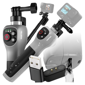 Wodoodporny, zdalnie sterowany Selfie-stick Telesin do kamer sportowych