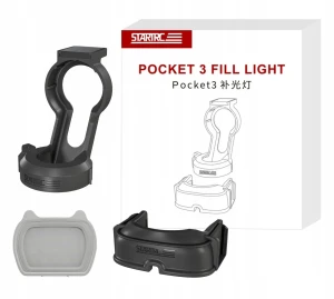Magnetyczne światło doświetlające LED do DJI Pocket 3 z uchwytem
