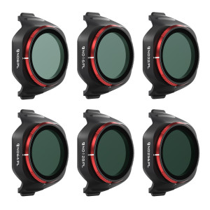 Zestaw filtrów FREEWELL do DJI Mini 5 Pro Filters Bright Day (6 szt.) – ND8/PL | ND16/PL | ND32/PL | ND64/PL | ND128/PL | ND256/PL