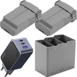 Zestaw Power Kit dla DJI Mini 5 Pro (2x akumulator, hub, ładowarka 65W)