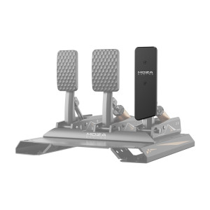 Moza Racing RS073 — nakładka pedału gazu do CRP2, aluminium CNC 185×60 mm