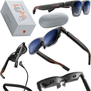VITURE XR Luma Pro — okulary XR micro-OLED 1200p, 52° FOV, audio Harman