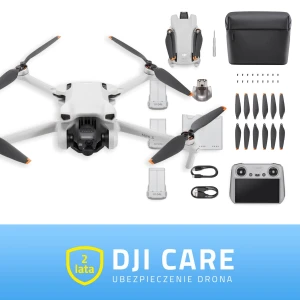 DJI Mini 3 Fly More Combo (DJI RC) + DJI Care (2 lata)
