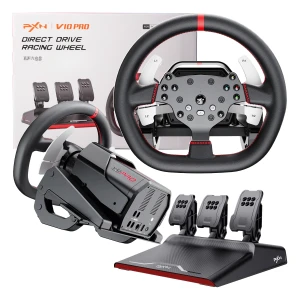 PXN V10 Pro - kierownica Direct Drive 3,2 Nm + pedały Hall (PC/PS4/Xbox Series X|S/Xbox One)