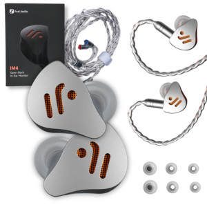 Słuchawki Dokanałowe (IEM) Fosi Audio IM4 Hi-Res 10mm (Szare)